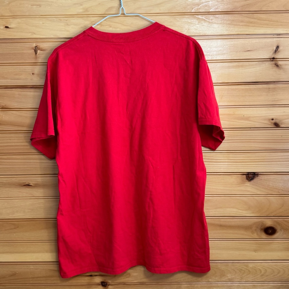Majestic Buffalo Bills Red T-Shirt Large - Picture 4 of 4